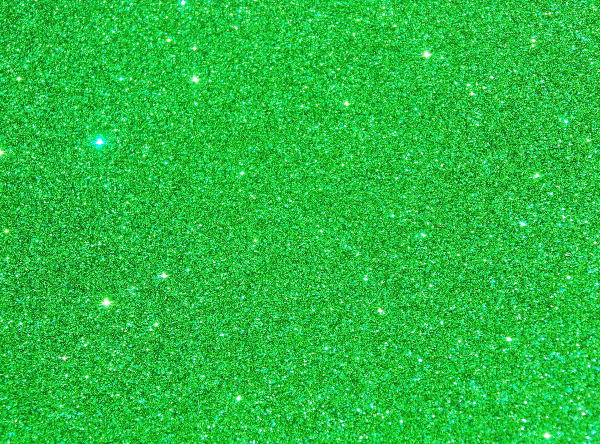 Green Sparkle Background