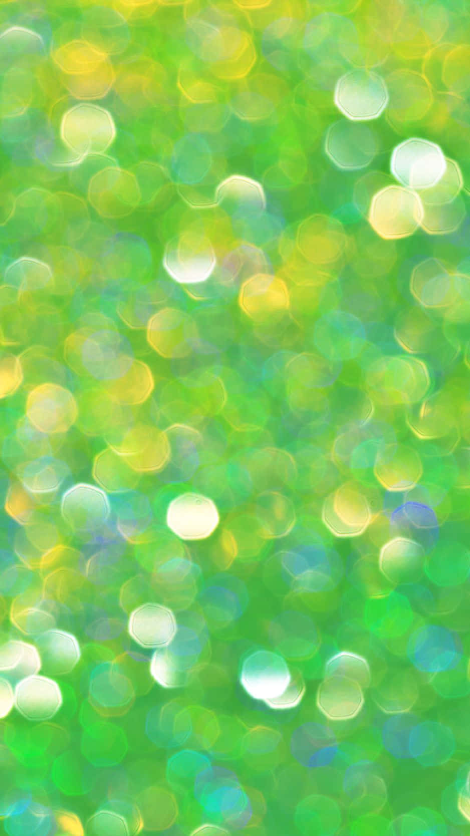 Green Sparkle Background