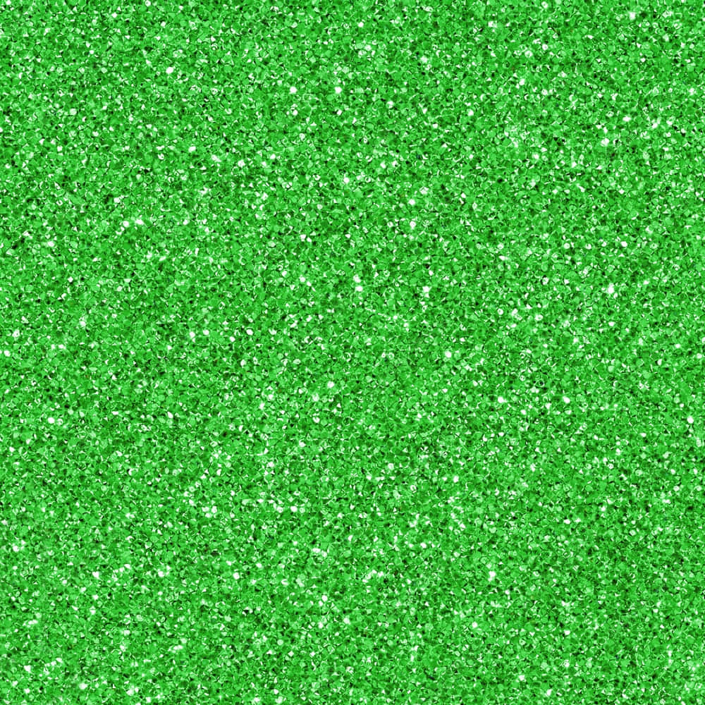 Green Sparkle Background