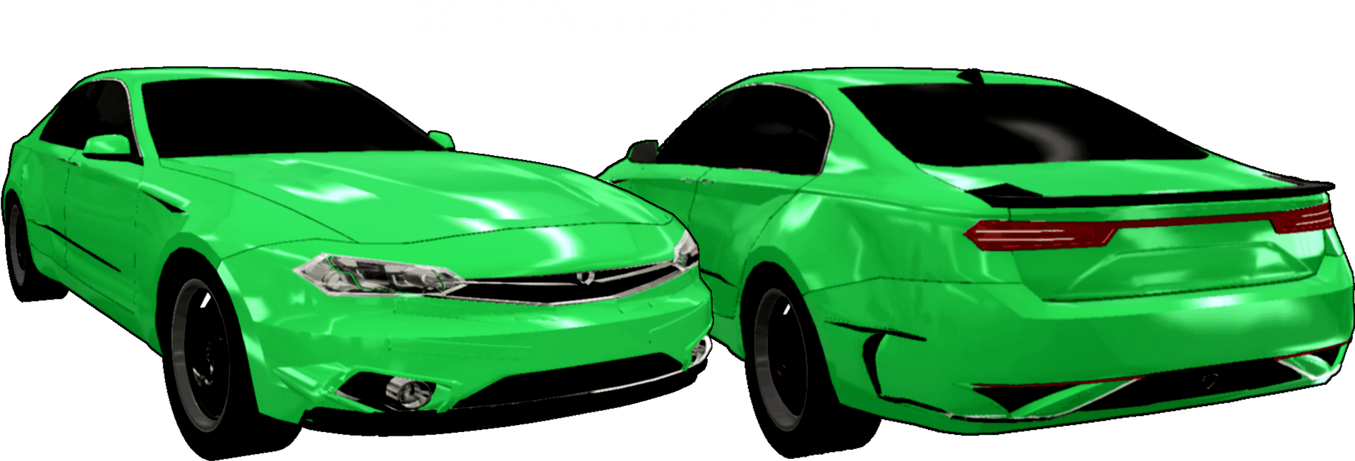 Green Sports Car H D2018 Velocitas PNG
