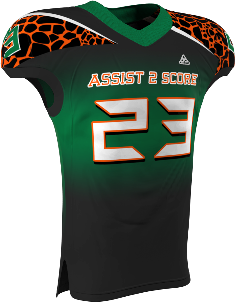 Green Sports Jersey Number23 PNG
