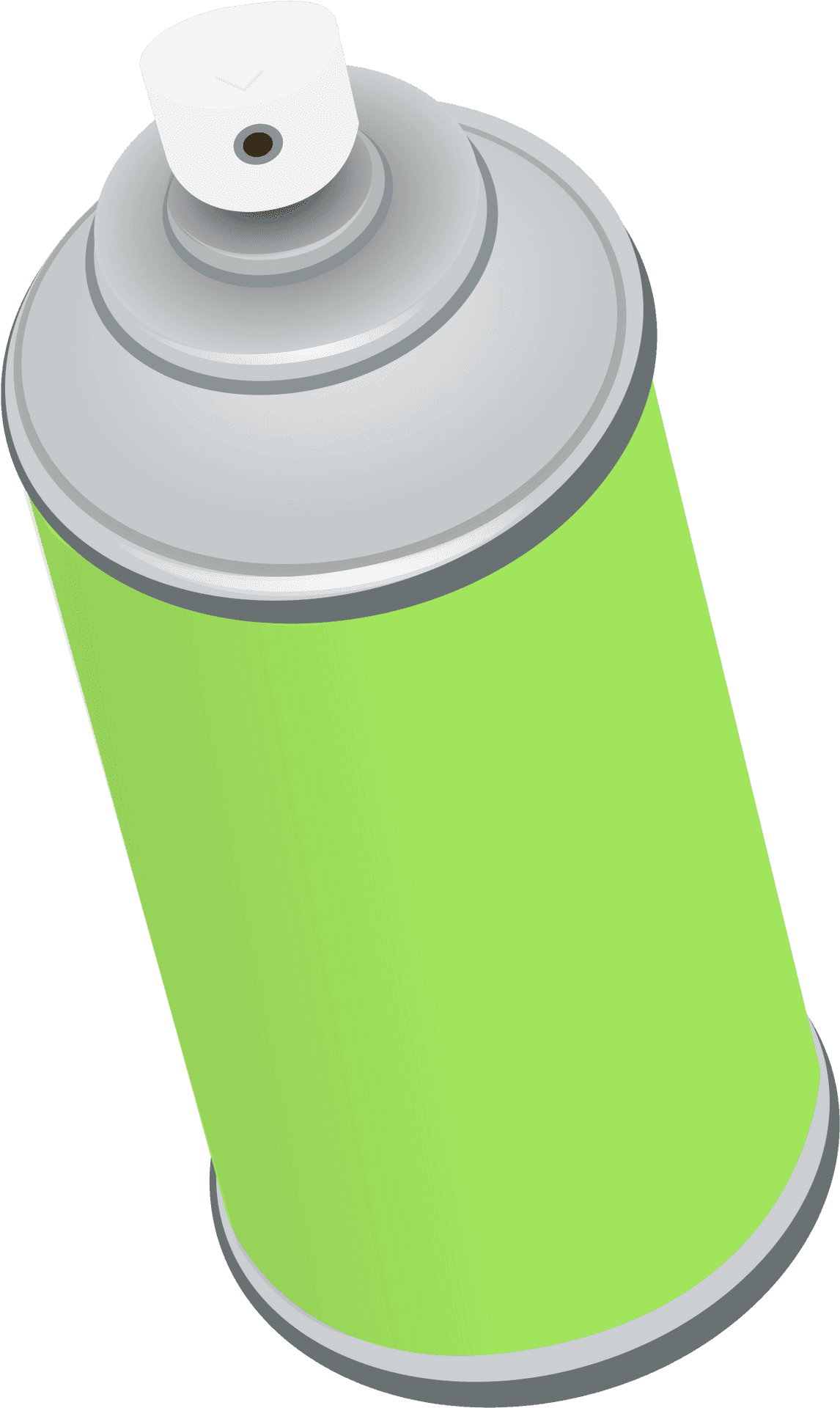 Download Green Spray Can Vector Illustration | Wallpapers.com