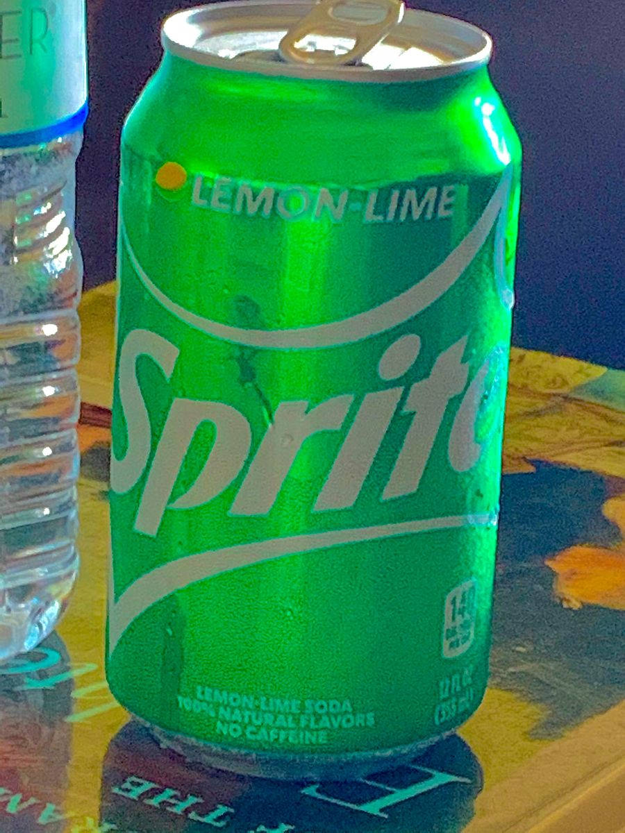 Refreshing Green Sprite Can Wallpaper