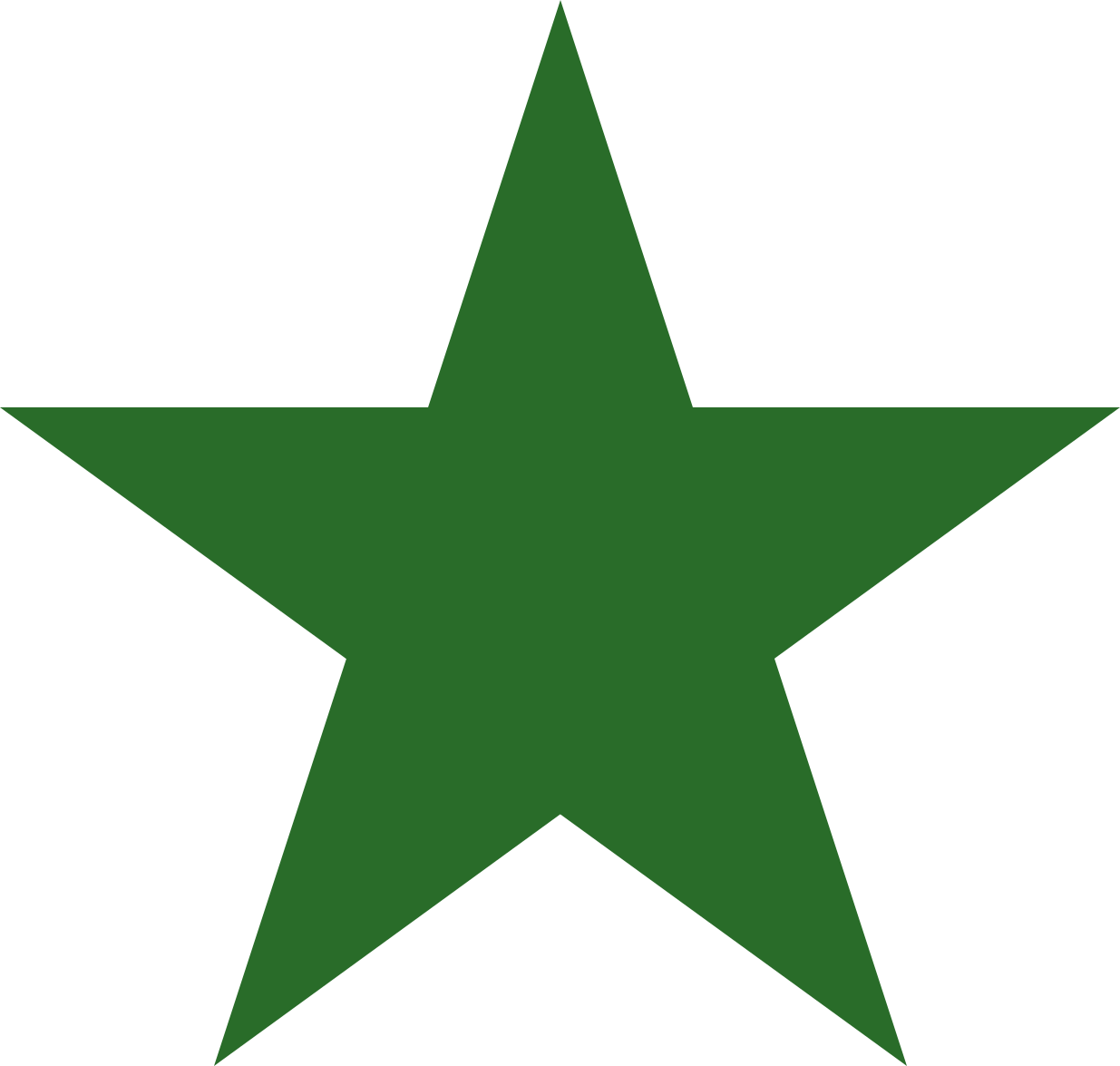 Green Star Vector Graphic PNG