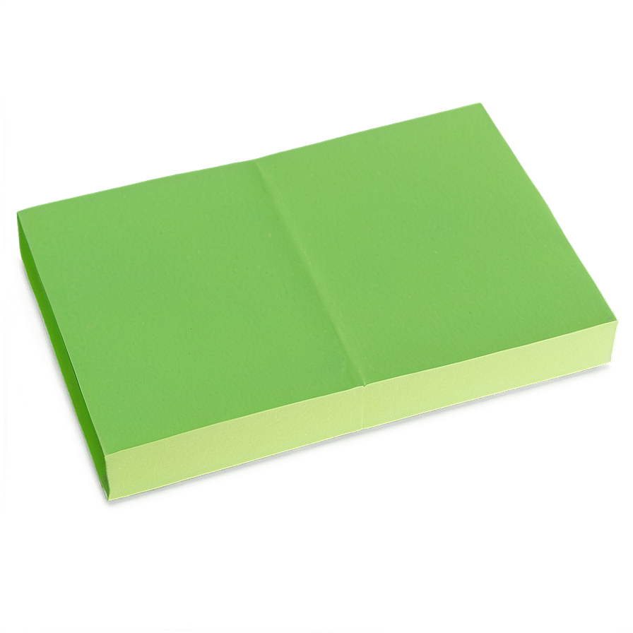 Download Green Sticky Note Png 05042024 | Wallpapers.com