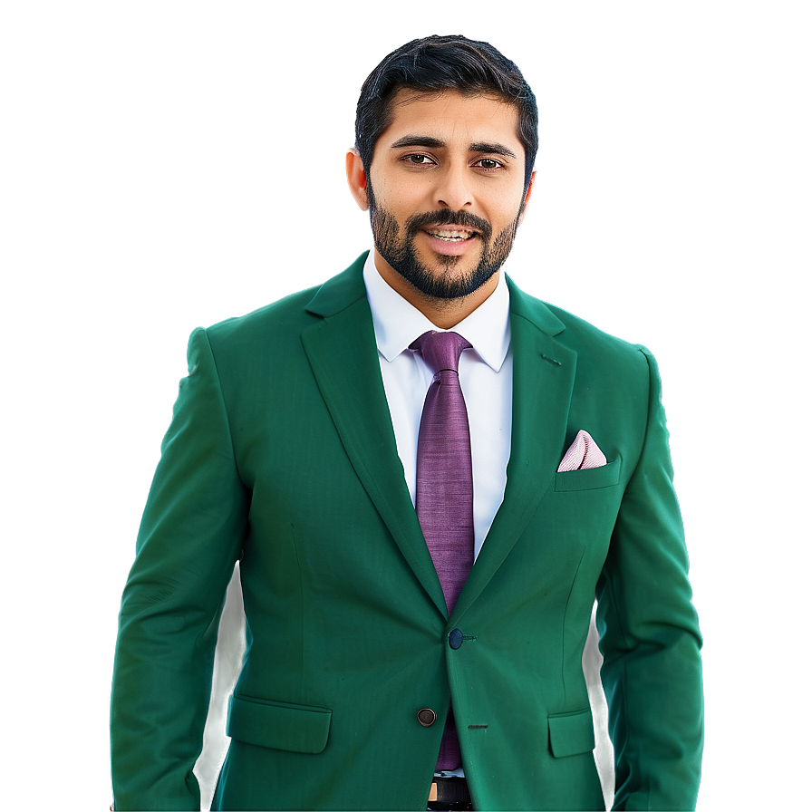 Green Suit Png Gcm31 PNG