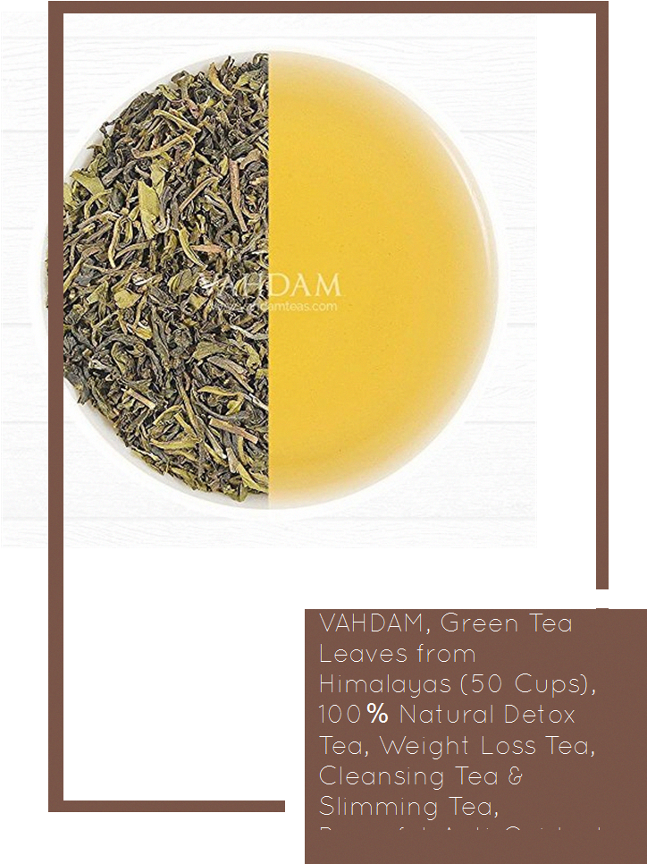 Green Tea Leavesand Brewed Tea Circle PNG