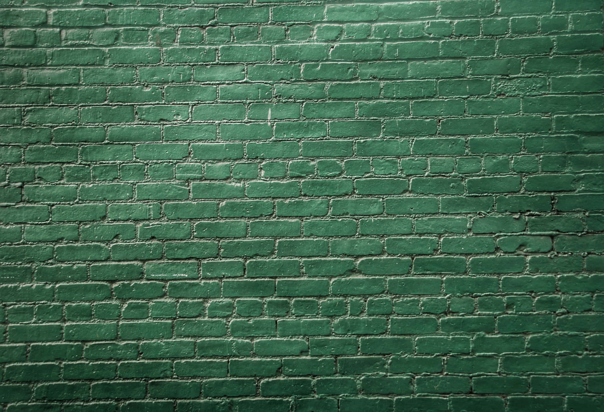 Fondode Textura De Muro De Ladrillo Verde Genial