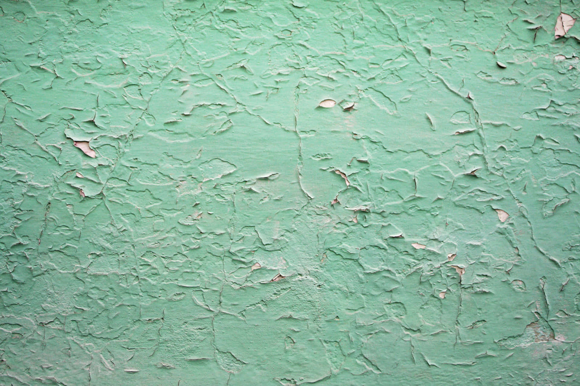 Sfondocon Texture Di Muro Verde Logorato