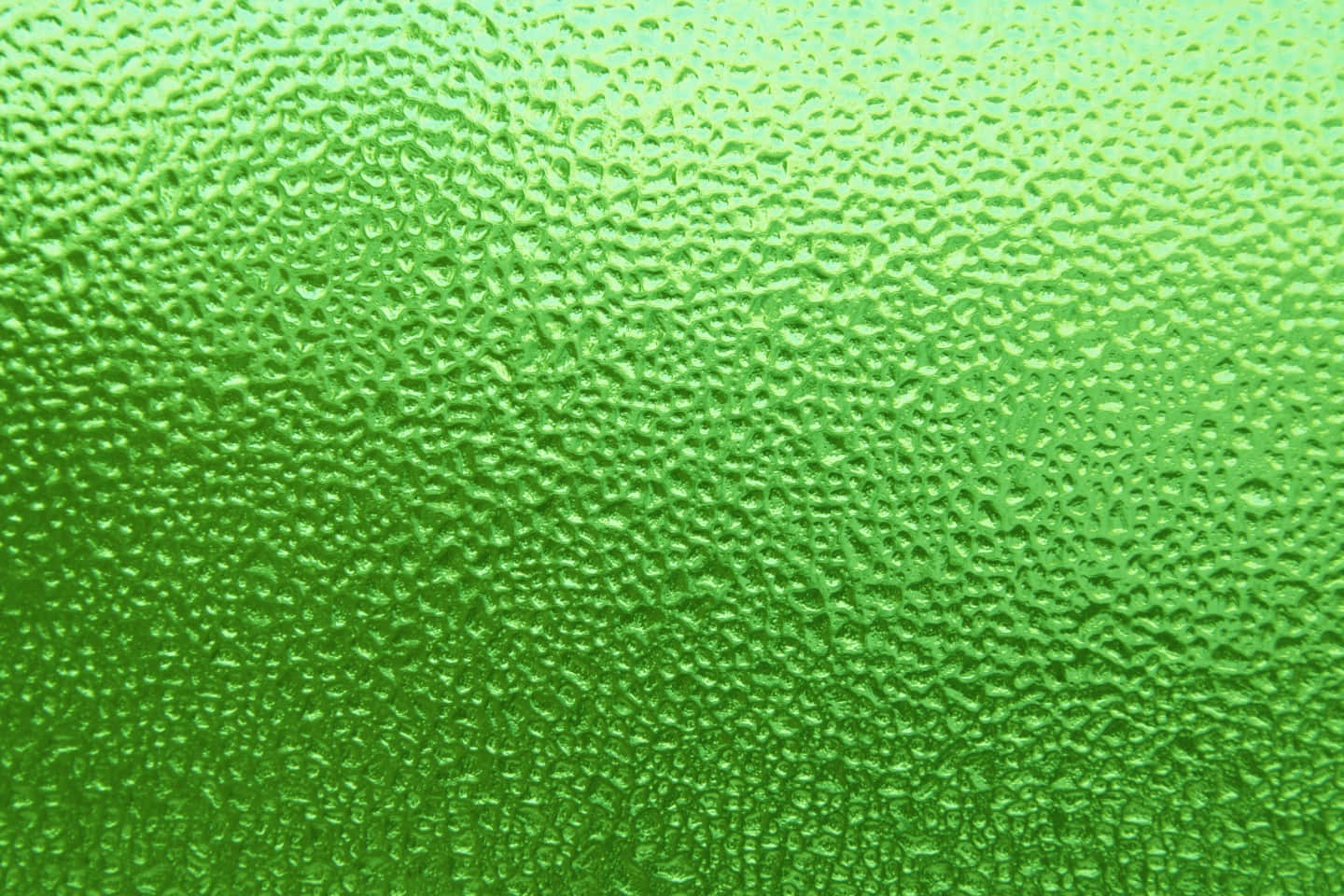 Dimpled Ice On Glass Green Texture Background