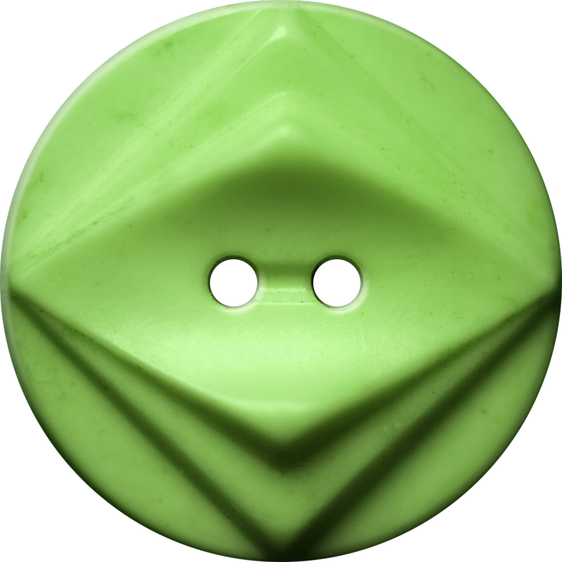 Green Textured Clothing Button PNG
