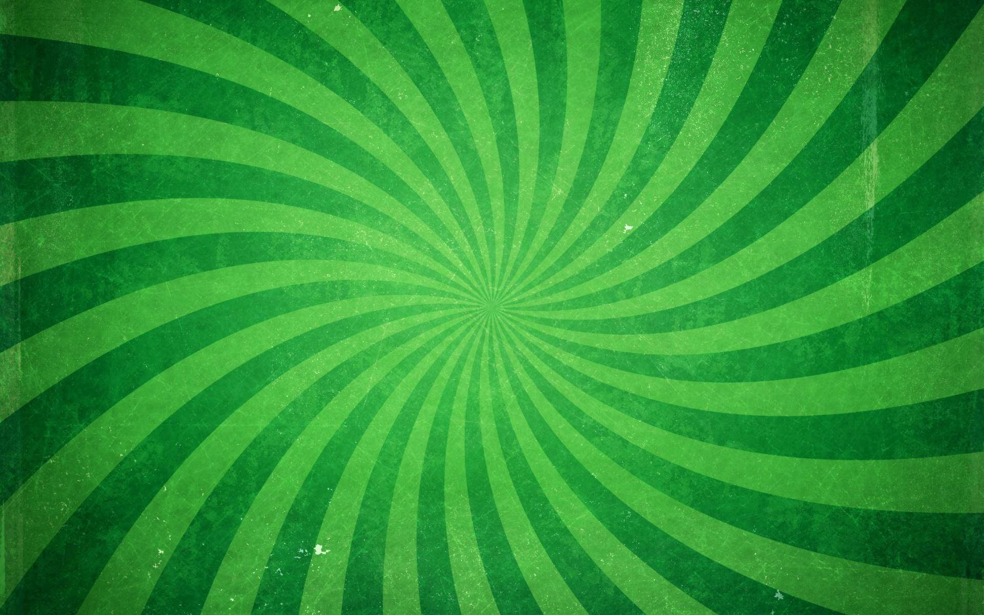 Green Themed Spiral Background Wallpaper