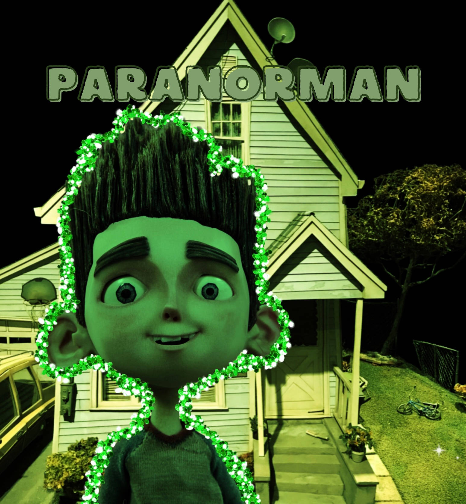 Grönaktiganorman I Paranorman. Wallpaper
