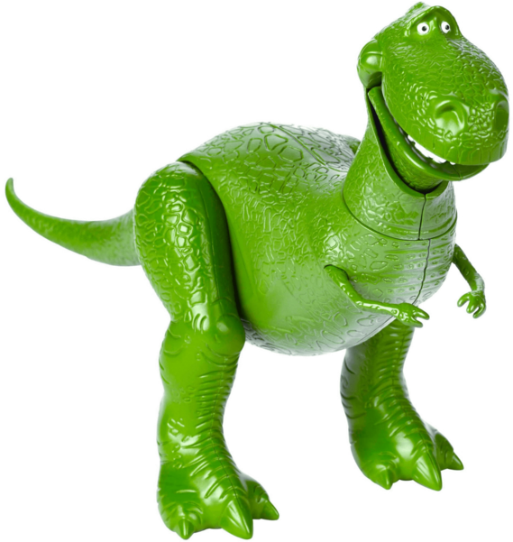 Green Toy Dinosaur Character PNG