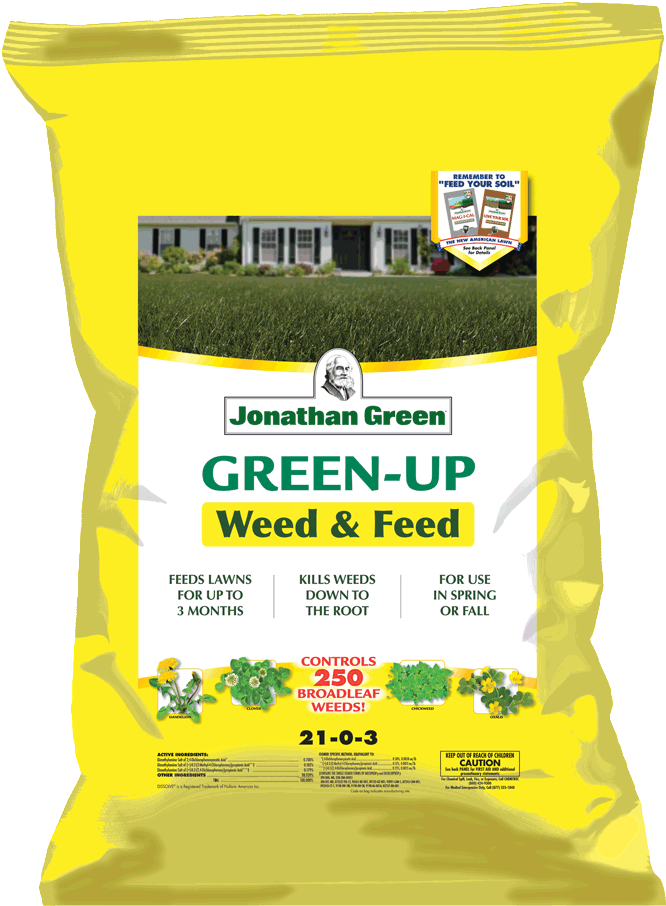 Green Up Weedand Feed Lawn Care Product PNG