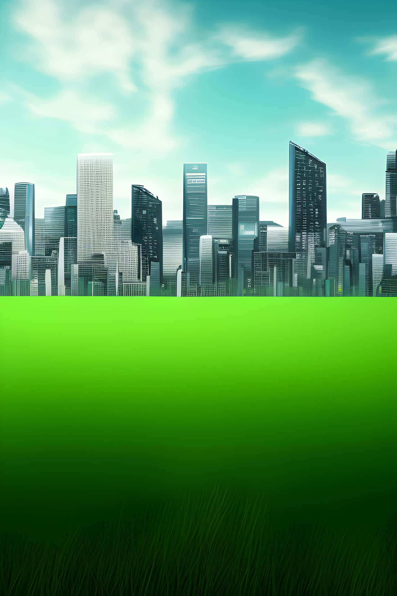 Green Urban Landscape.jpg Wallpaper