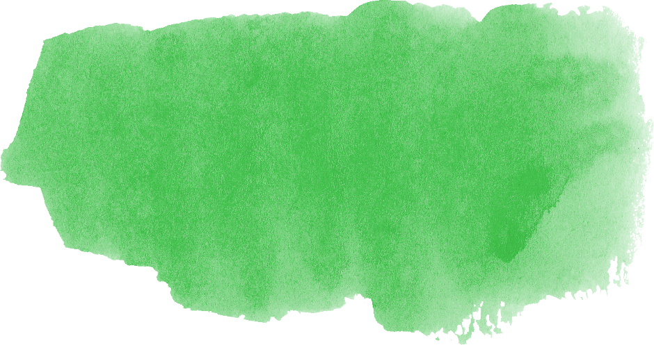 Green Watercolor Brush Stroke PNG