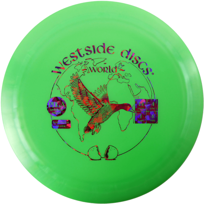 Green Westside Discs Frisbee PNG