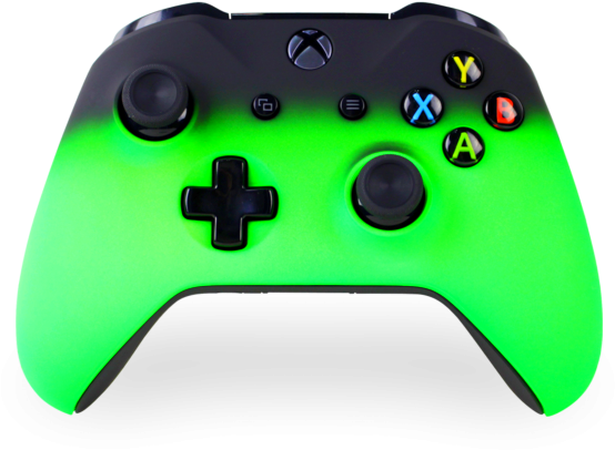 Green Xbox One Controller SVG