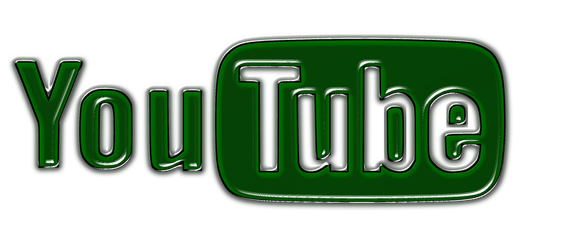 Green You Tube Logo PNG