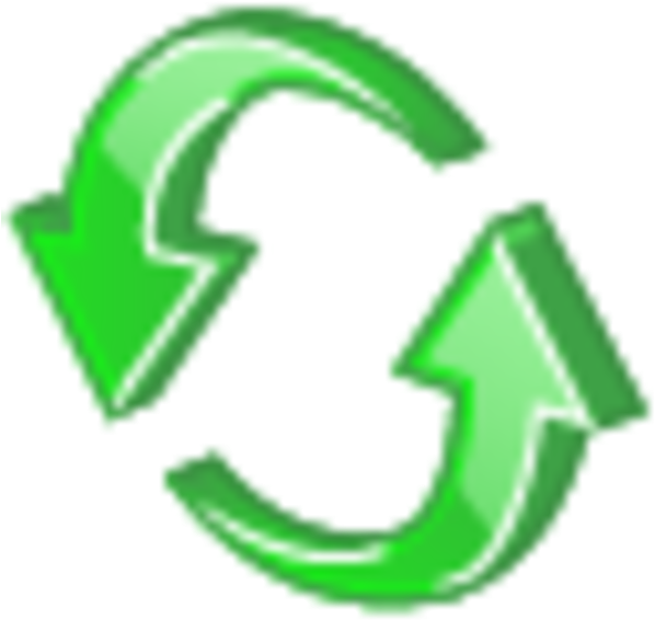 Green3 D Arrow Cycle PNG