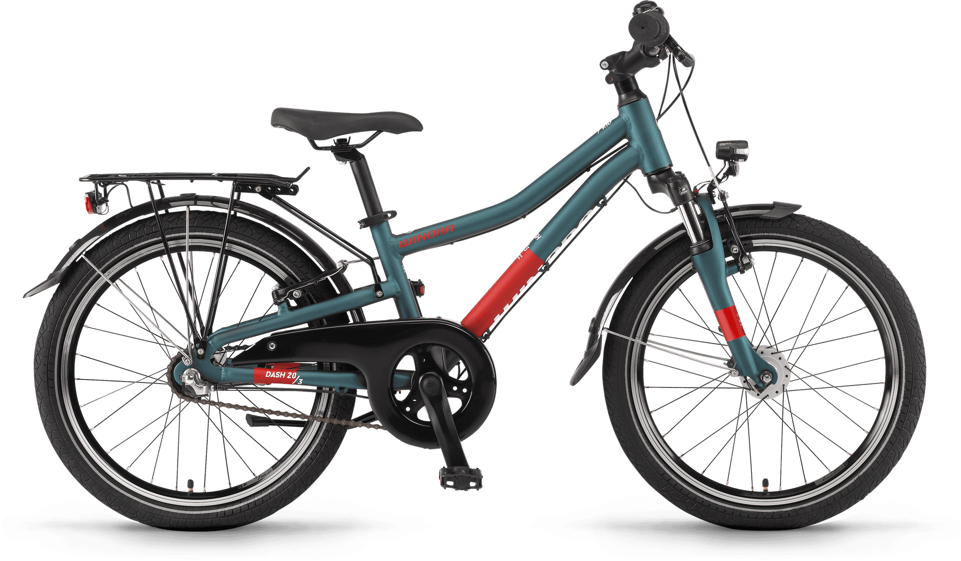 Greenand Red City Bike PNG