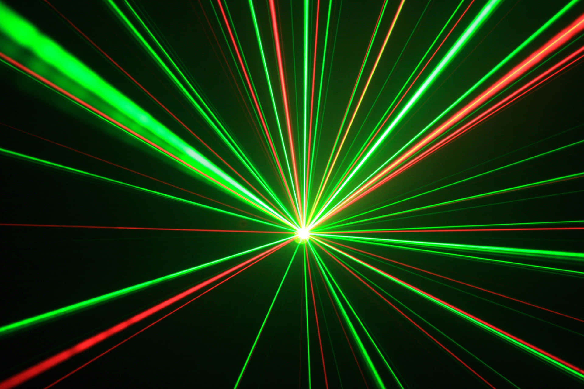Greenand Red Laser Light Show Wallpaper