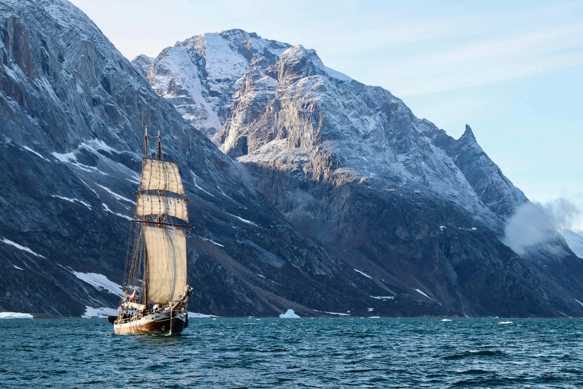 Greenland Vintage Ship