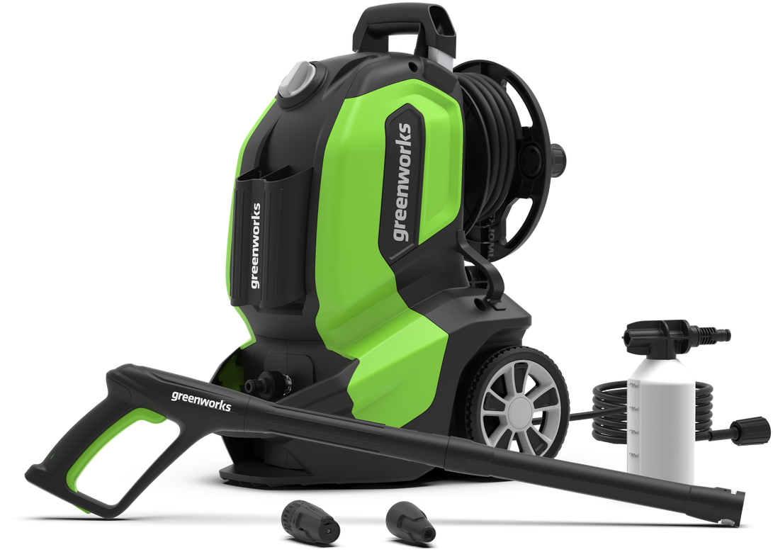 Greenworks Pressure Washer Product Showcase PNG