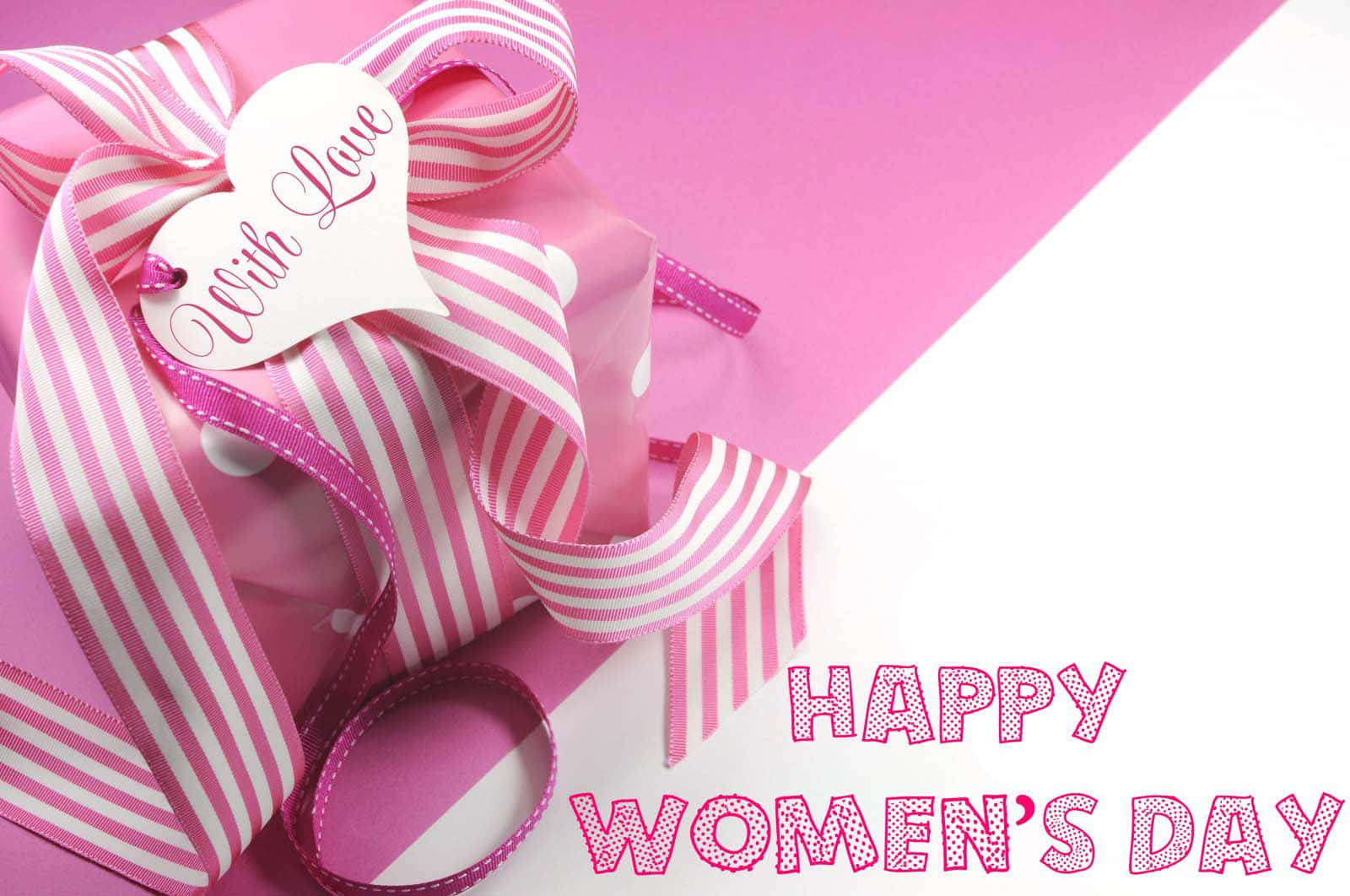 Greeting Card Happy Womens Day Wallpaper