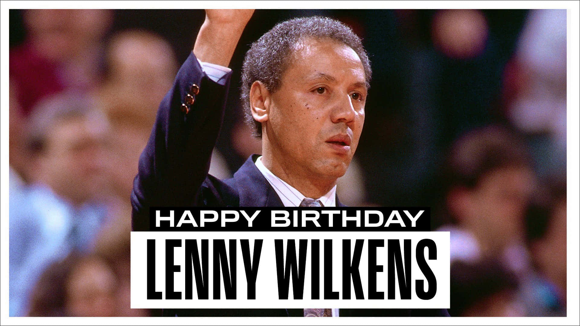 Greeting Publication Lenny Wilkens Background
