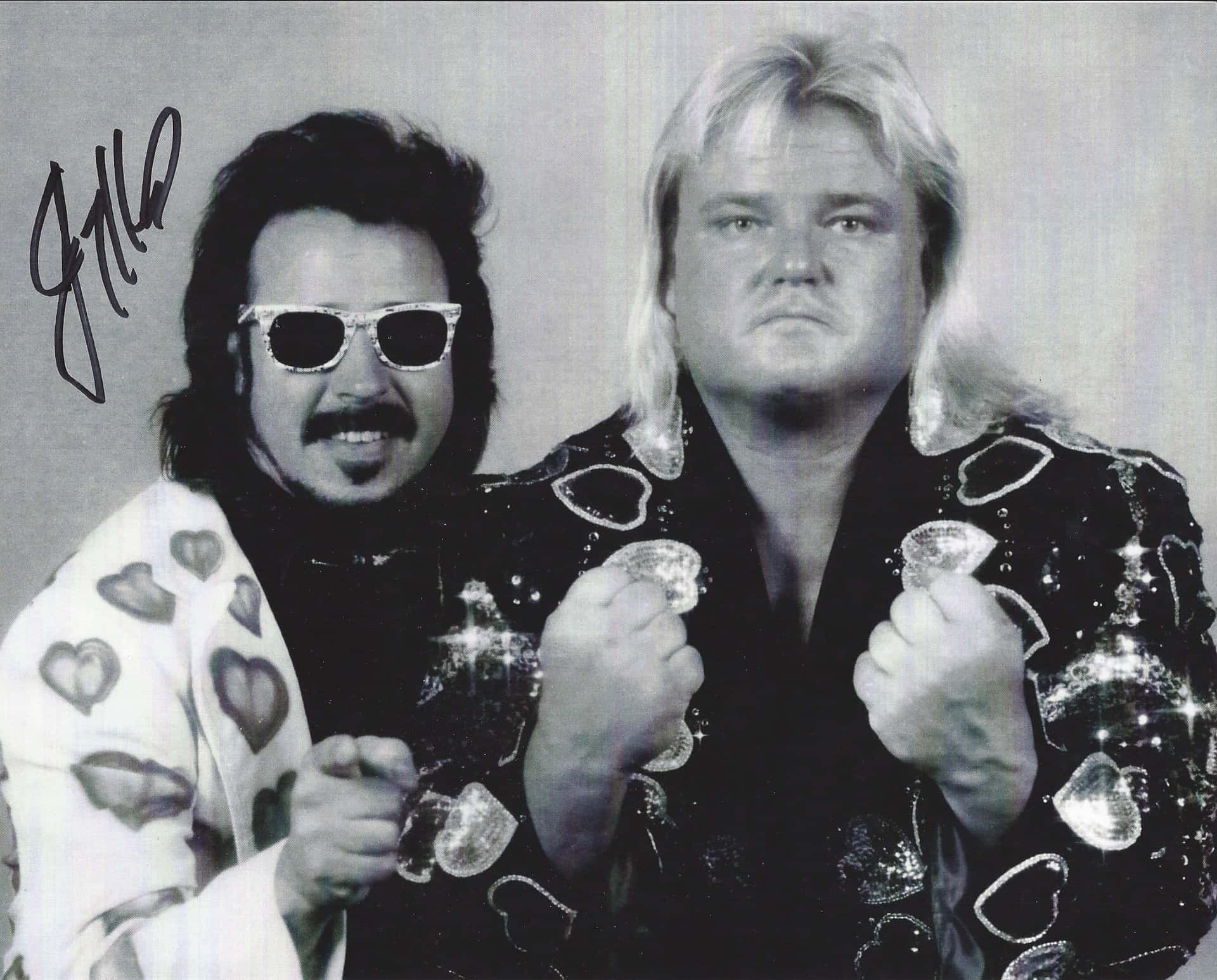 Greg Valentine og Jimmy Hart bryder stadig hjerter. Wallpaper