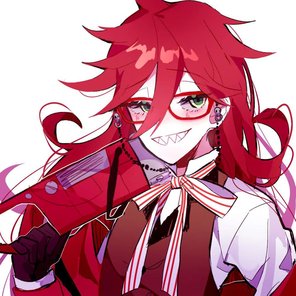The Enigmatic Grell Sutcliff in Action Wallpaper