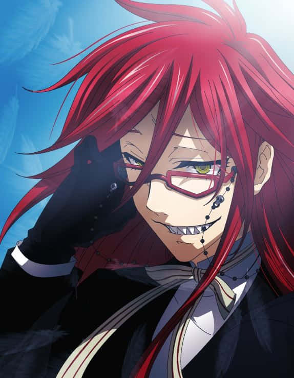 The Fiery Red Reaper, Grell Sutcliff Wallpaper