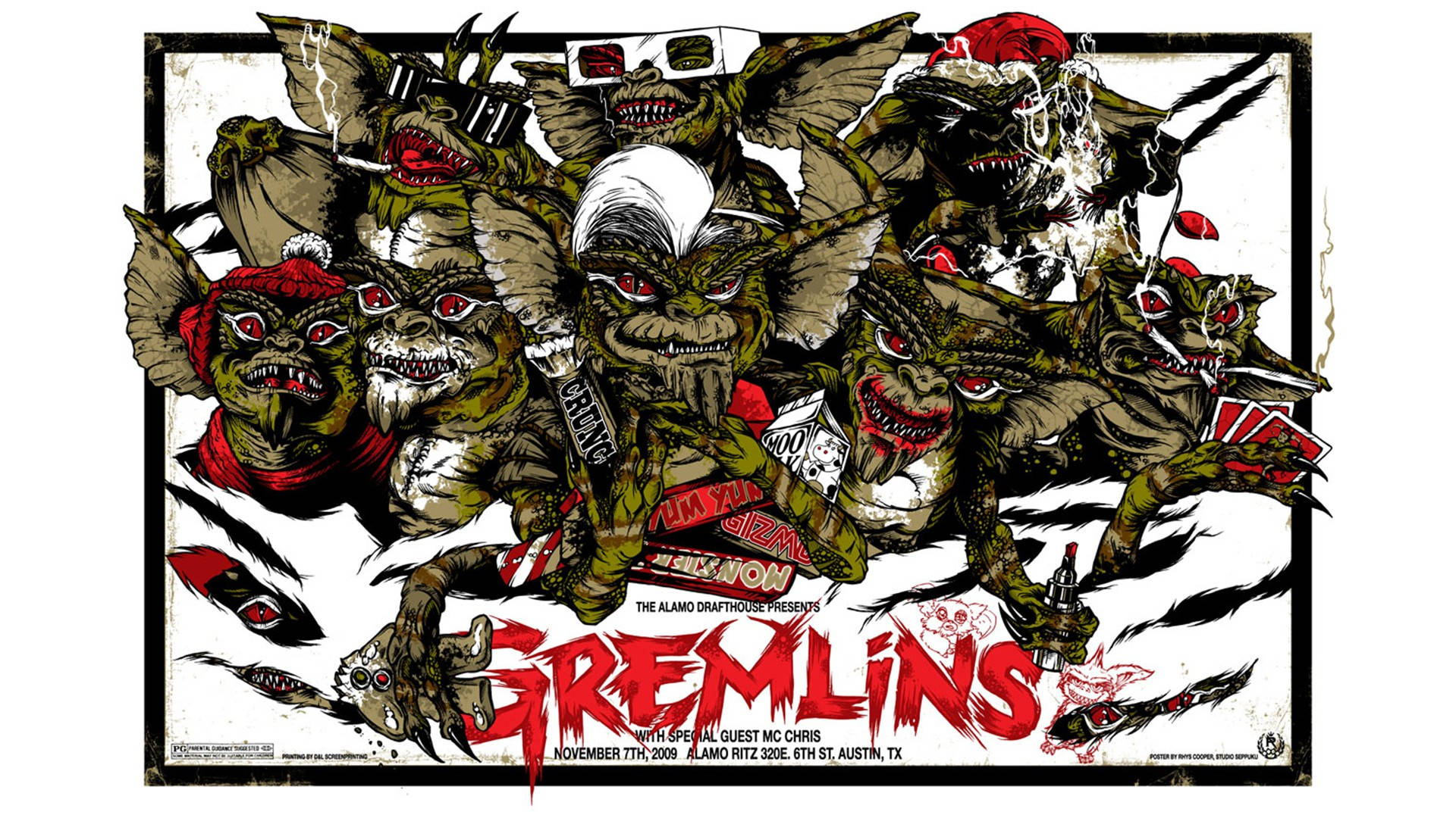 Gremlins Event Poster Wallpaper