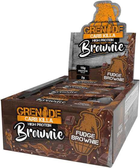 Grenade Carb Killa High Protein Brownie Box PNG