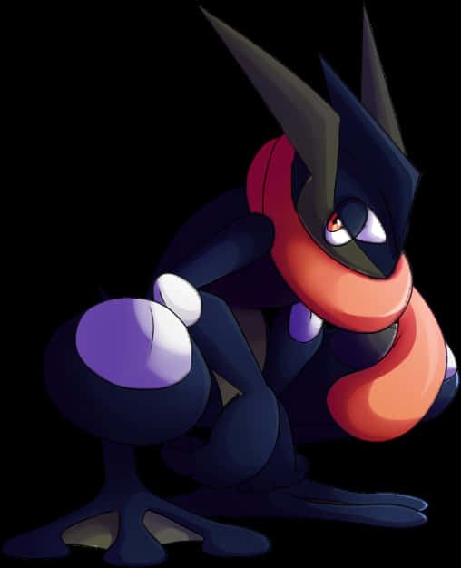 Greninja Pokemon Character PNG