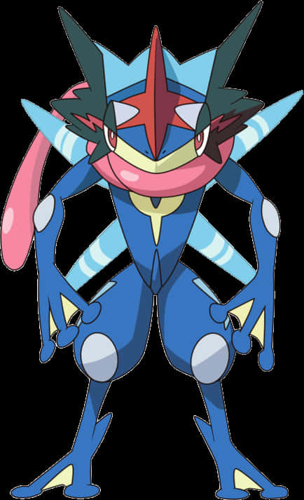 Greninja Pokemon Character PNG