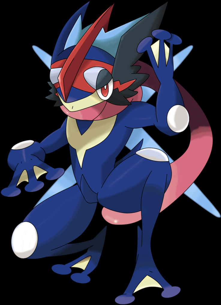 Greninja Pokemon Official Artwork PNG