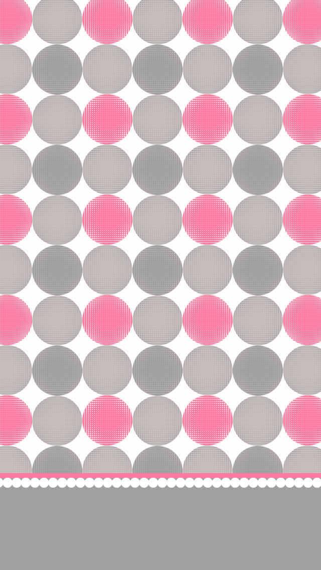 Grey and pink brought together Wallpaper