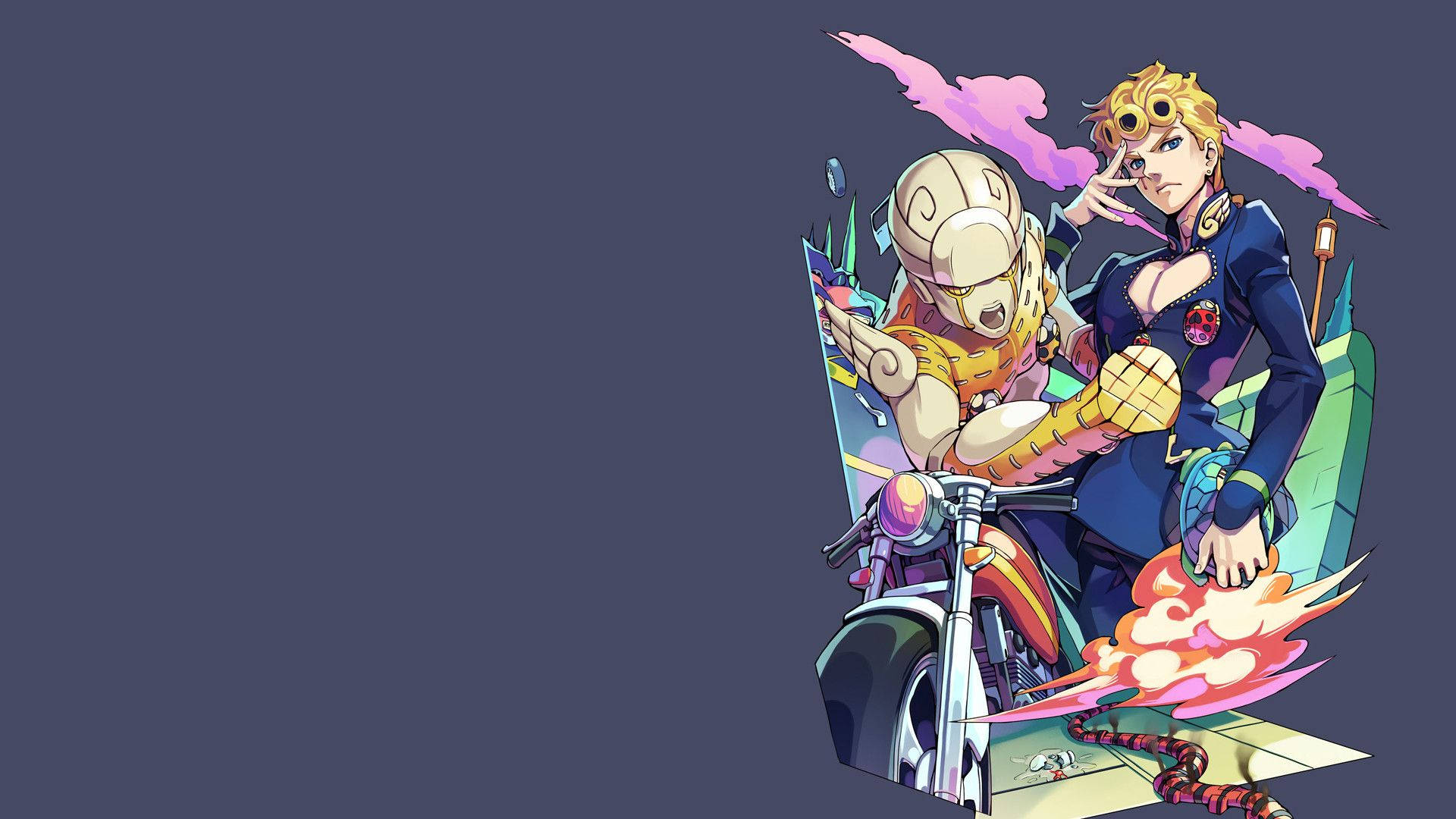 Giorno Giovanna, bringing justice and breaking the mold Wallpaper
