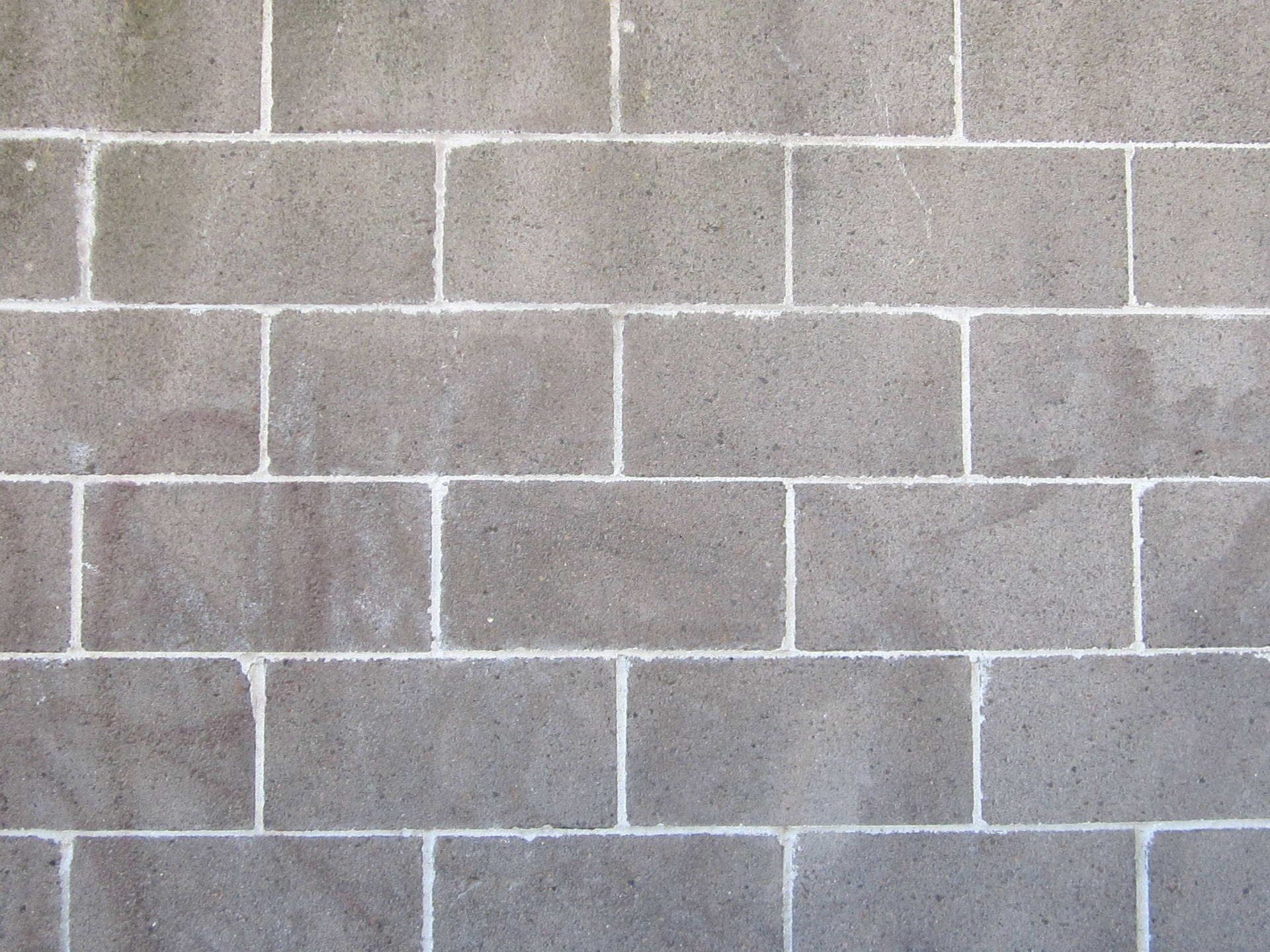 Grey Background With Brick Pattern Wallpaper