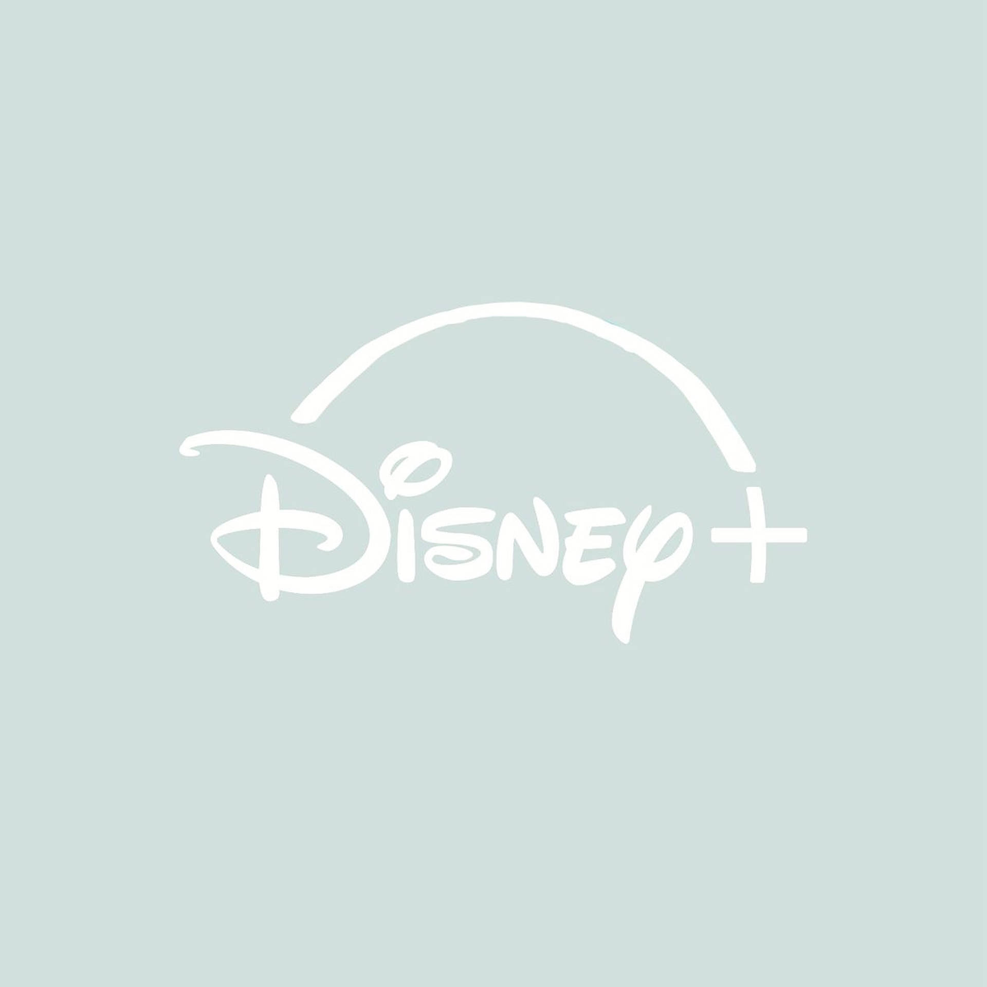 Grey Disney Logo Plus Wallpaper