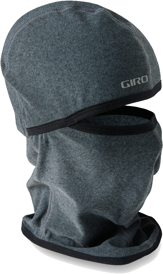 Grey Giro Balaclava Winter Headwear PNG