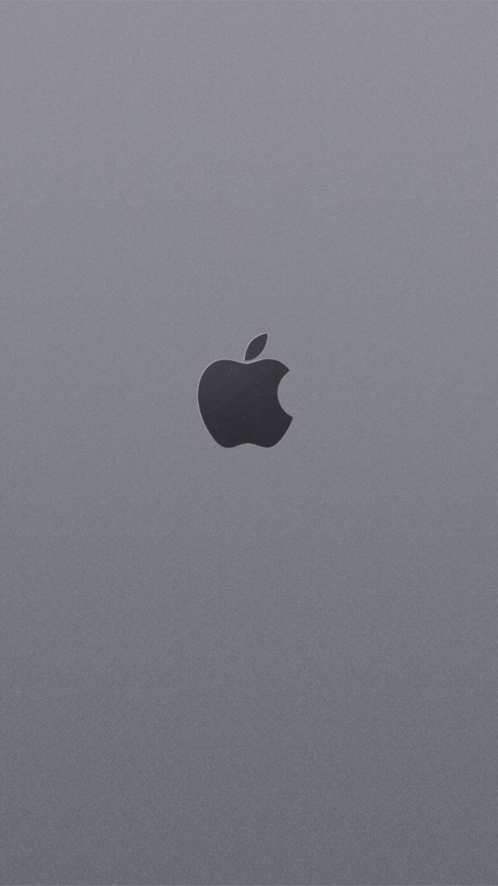 Grey Iphone Apple Logo Picture