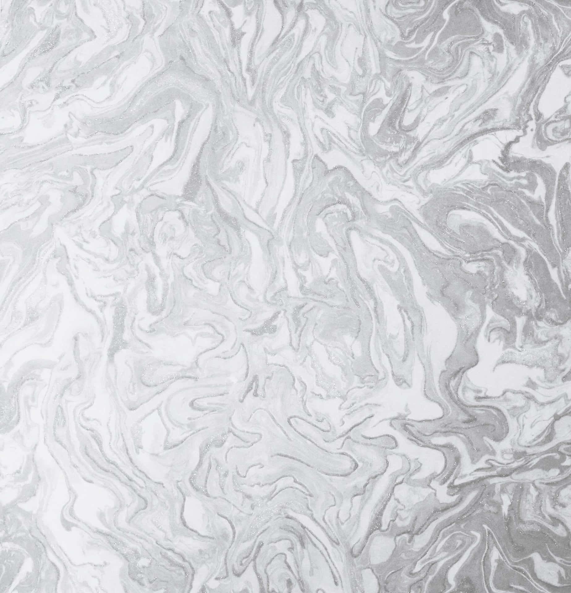 Grey Marble Cool Swirls Wallpaper