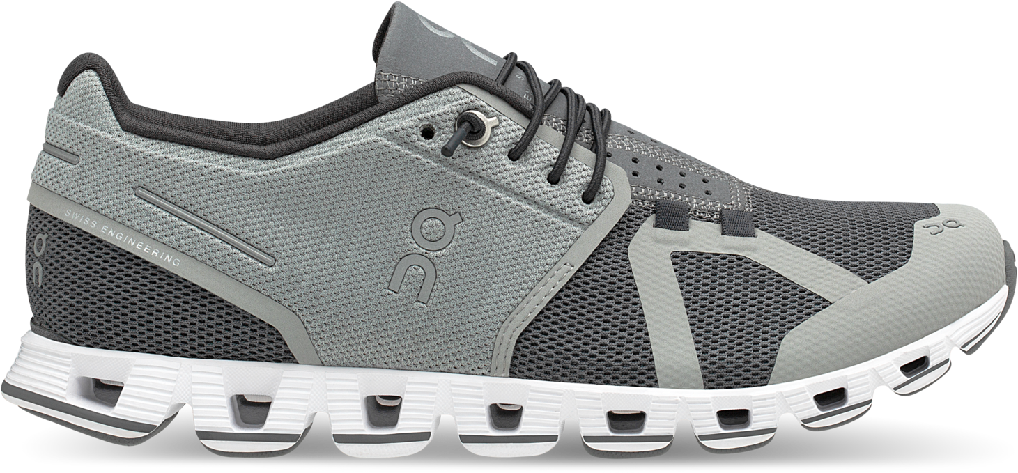 Grey Performance Running Sneakers PNG