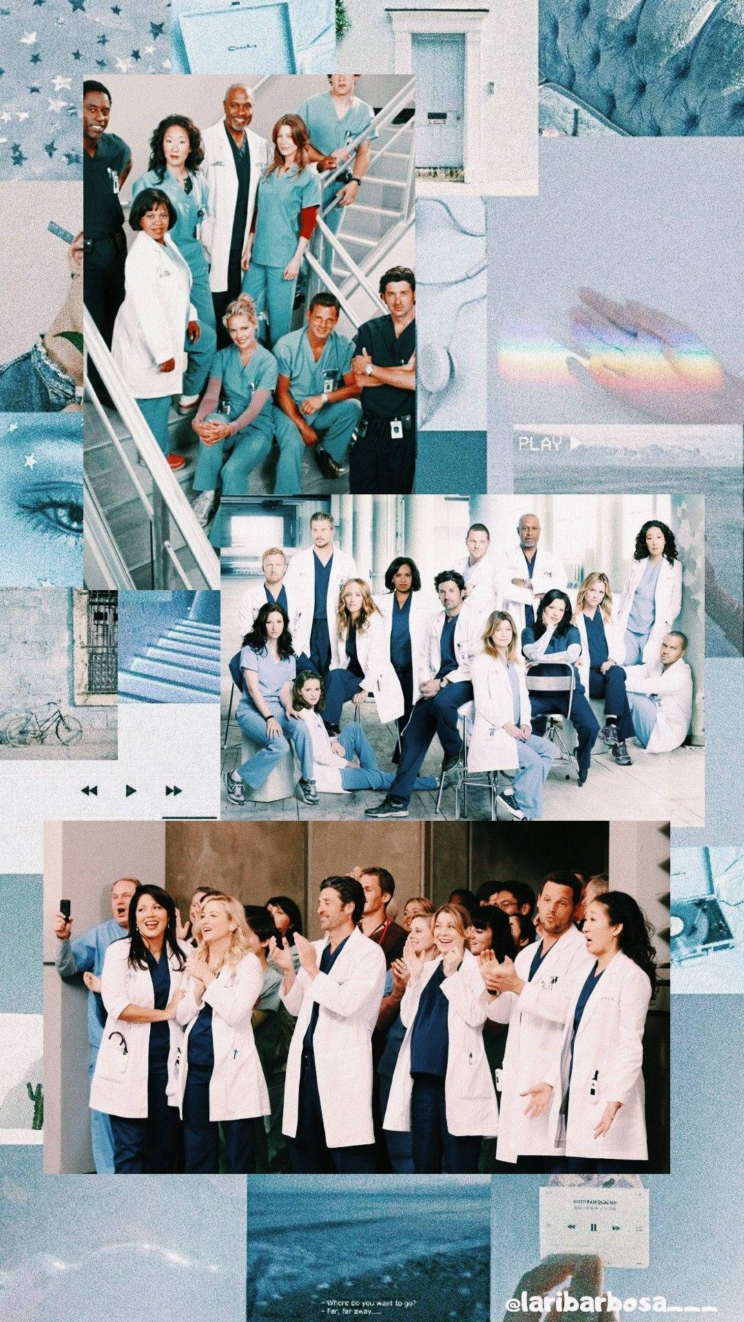 Grey's Anatomy Aesthetic Collage