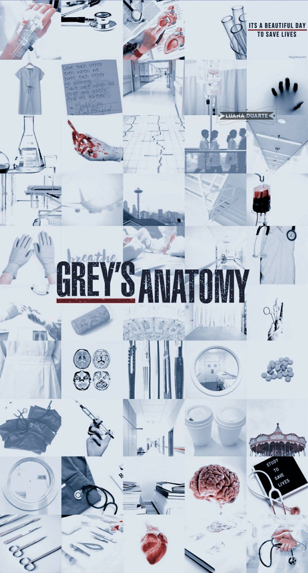 Grey's Anatomy Aesthetic Poster
