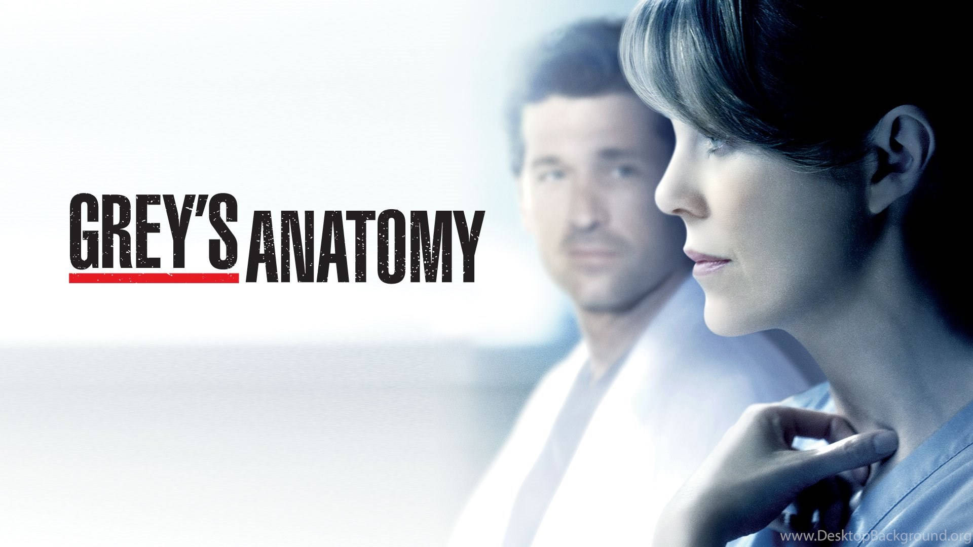 Grey's Anatomy Meredith And Derek Poster Wallpaper